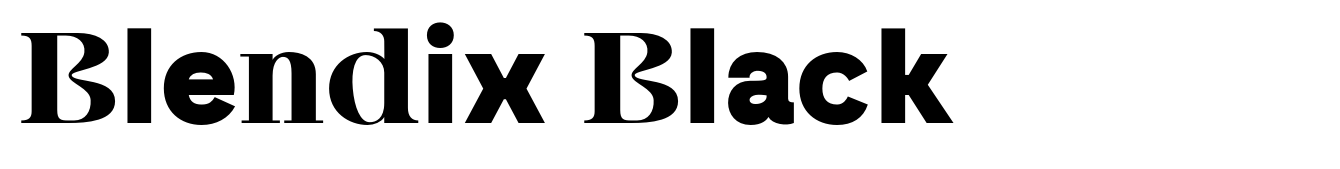 Blendix Black